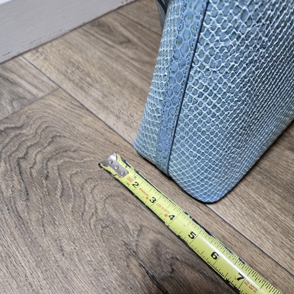 NWOT Brahmin Elaine Limeade Rivers Genuine Leather Satchel Bag $395 - Picture 15 of 16